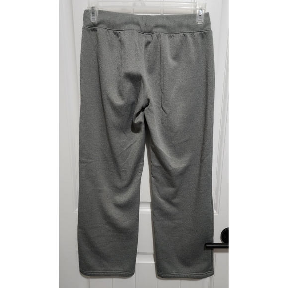 Girls Under Armour pants gray pink YXL loose youth XL - Picture 2 of 3